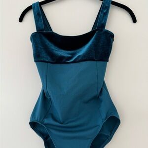 AINSLIEWEAR Teal Leotard